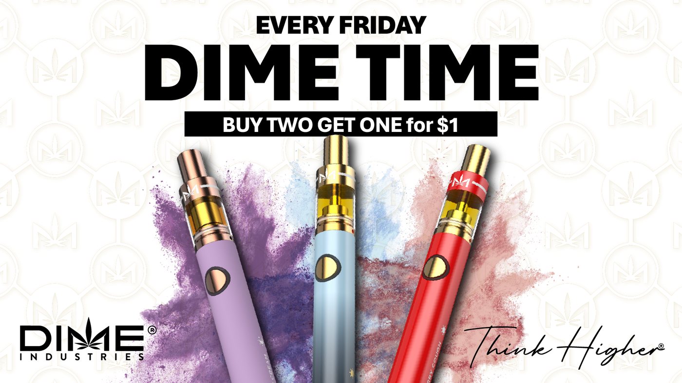 Dime Industries Friday promo creative
