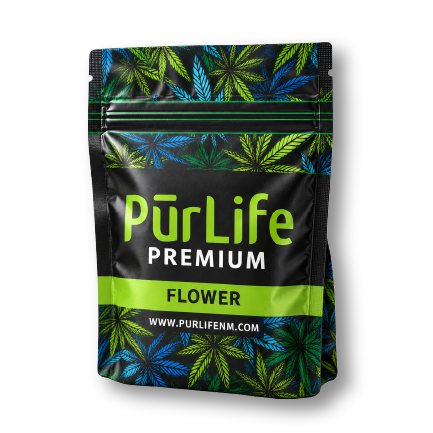 PuRLife premium flower mylar pouch